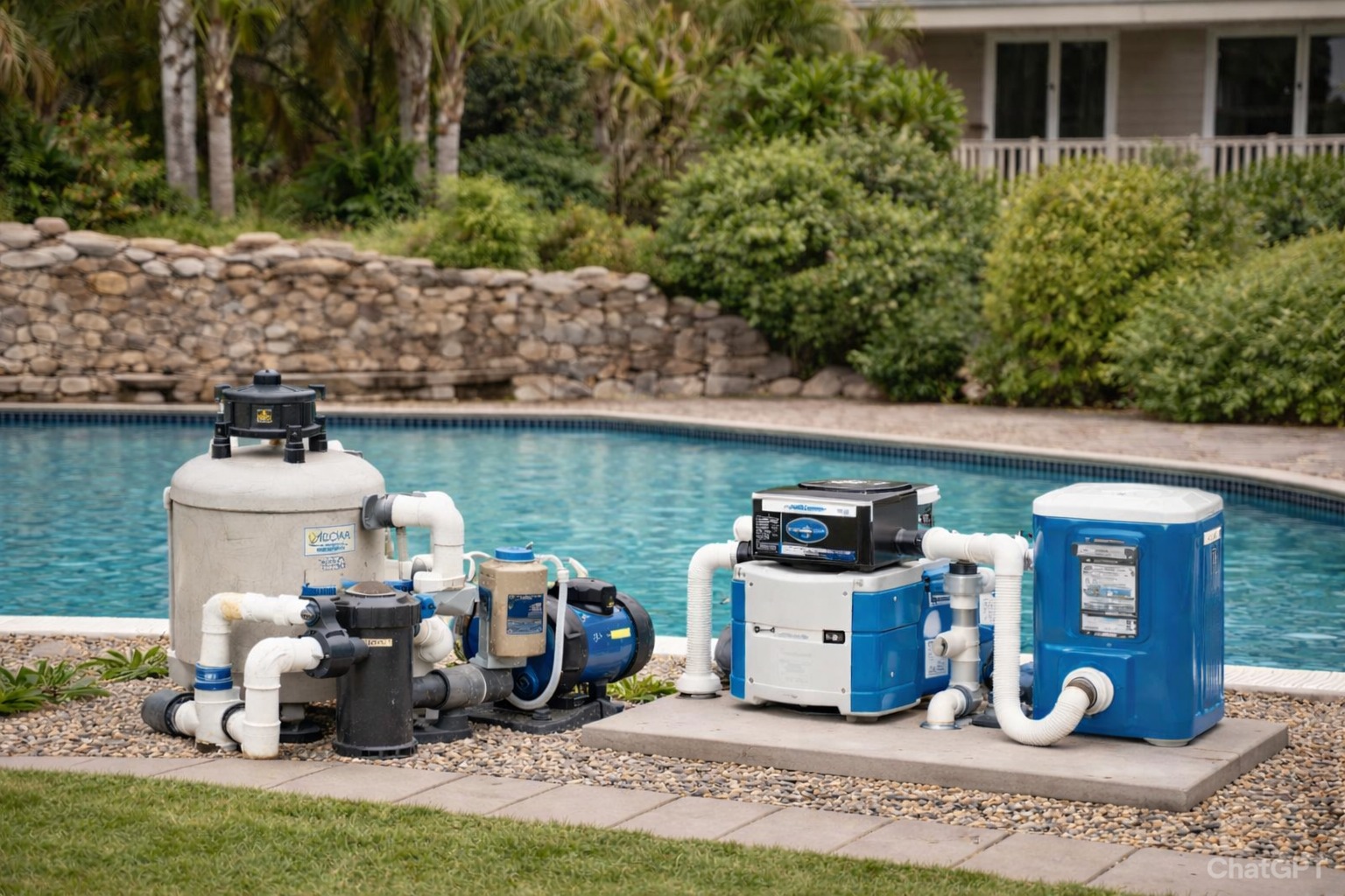 Pool Equipment Relocation